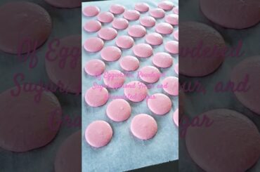 Easy French Macaron Recipe for a Barbie Themed Party! #barbie #frenchmacaron #macaron