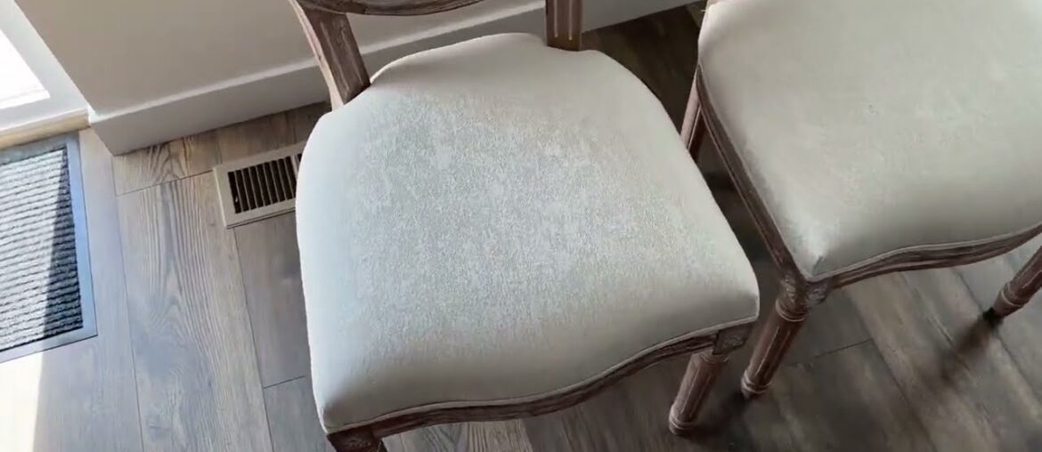 Kiztir French Country Dining Chairs Set of 6, Farmhouse Dining Chairs with Round Backrest Review