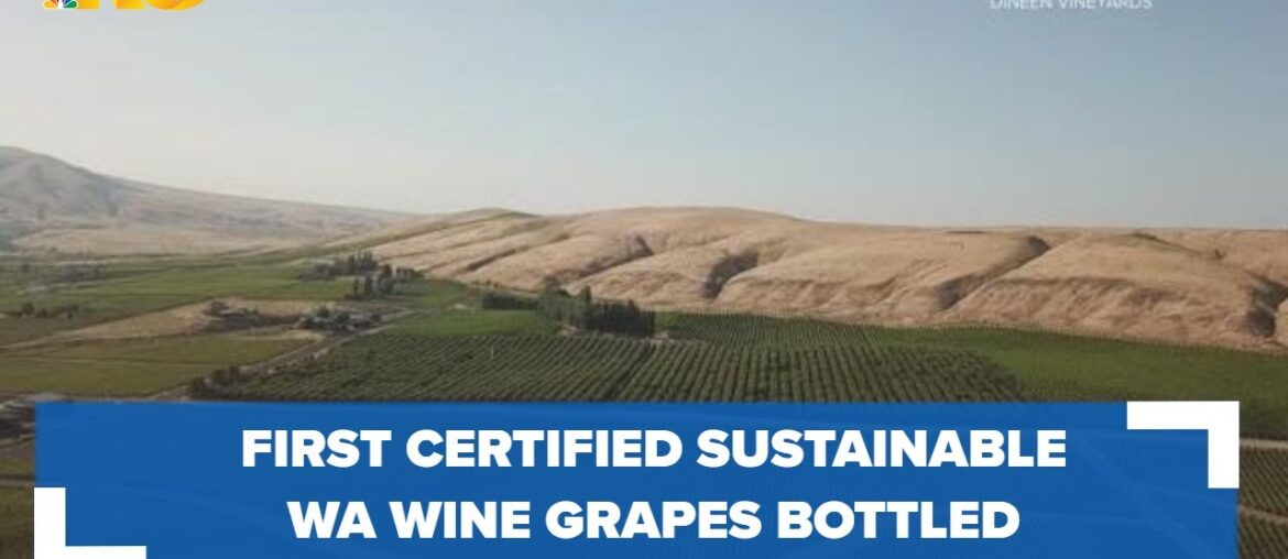 First certified sustainable Washington wine grapes bottled by select vineyards
