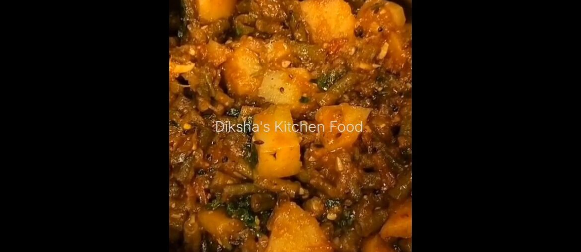 Aloo Beans Ki Sabji | how to make French beans and potato recipe #viral #trending #recipe #shorts