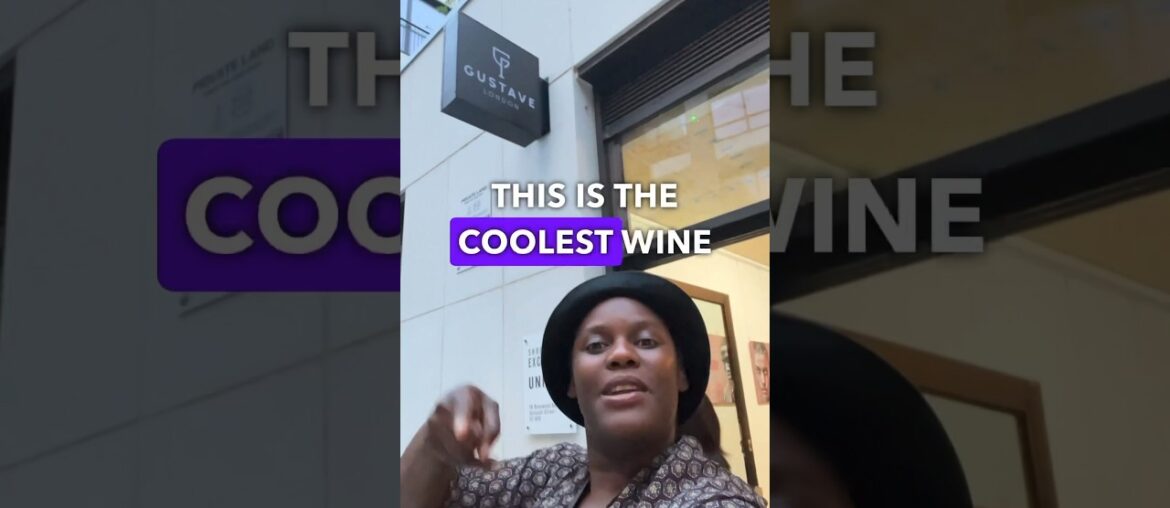 London's COOLEST Wine Bar. Wine, Art and Friends