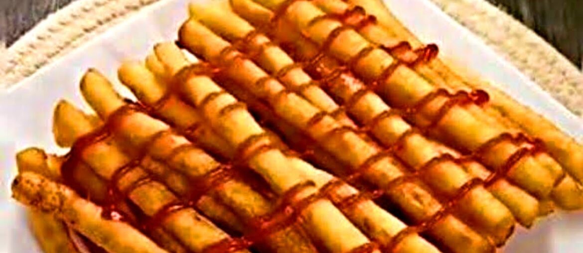 French fries :How to make French fries?/Homemade fried potatoes/ potato recipe