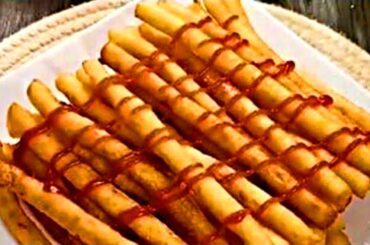 French fries :How to make French fries?/Homemade fried potatoes/ potato recipe