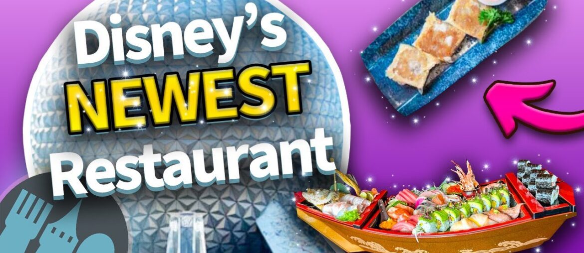 Should YOU Eat at Disney World's NEWEST Restaurant Shiki-Sai?