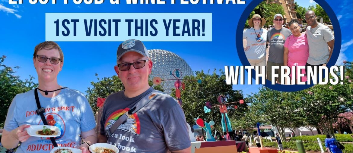 Our 1st Visit to the 2023 Epcot Food & Wine Festival! | Gluten Free & Food Allergy Review