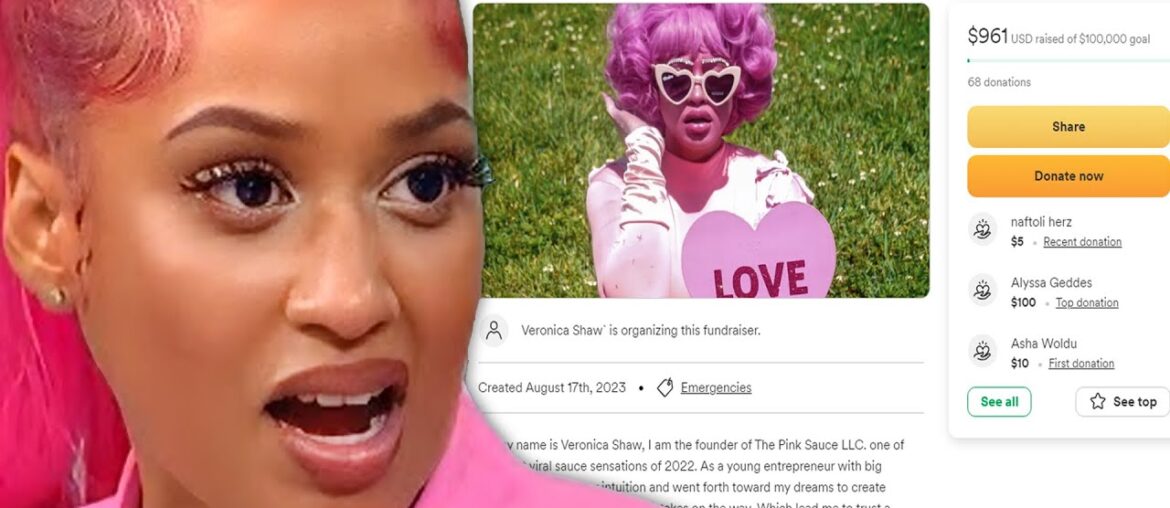 Pink Sauce Lady Lost It All And Is Begging For Help