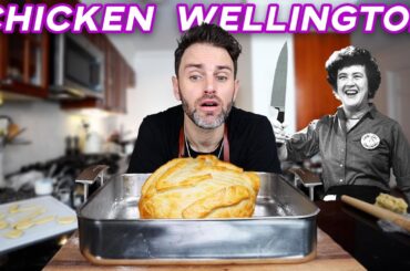 Julia Child is Showing Off with this Frankenstein Chicken Dish