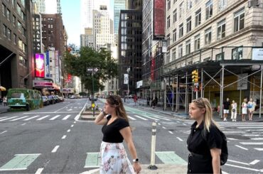 New York Manhattan Times Square Sunday Live