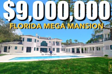 Inside a $9,000,000 FLORIDA MEGA MANSION | Luxury Home Tour | Peter J Ancona