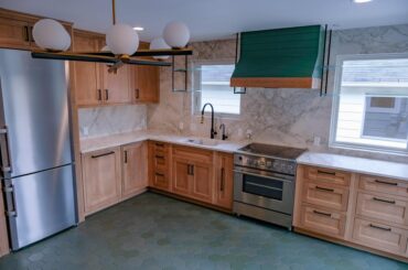 From a galley kitchen to an open kitchen. Feel free to ask questions.