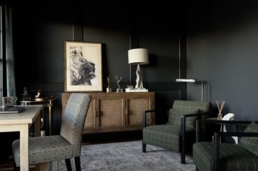 Getting ready to relax and do a bit of work in my moody office [OC] [6048x8064]