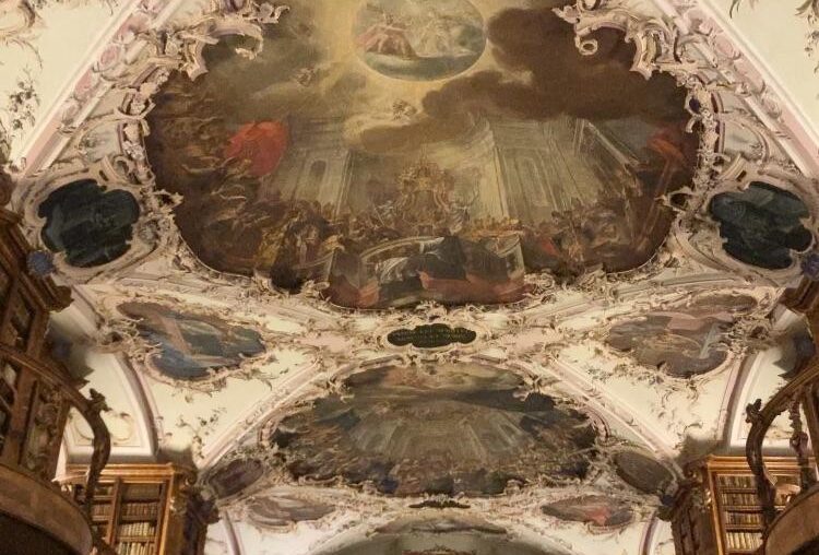 Library in St-Gall, Switzerland [750x978]