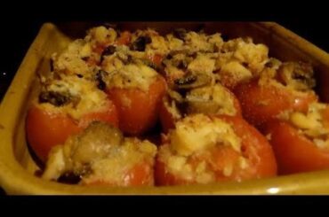 Tomates farcies au poisson