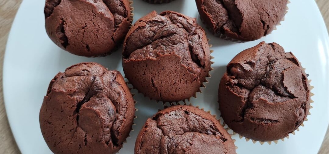 Cupcakes chocolat aux pépites de chocolats