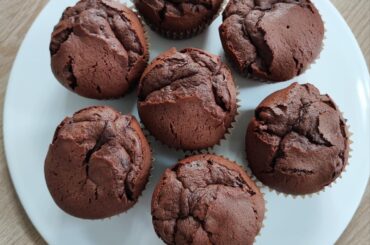 Cupcakes chocolat aux pépites de chocolats