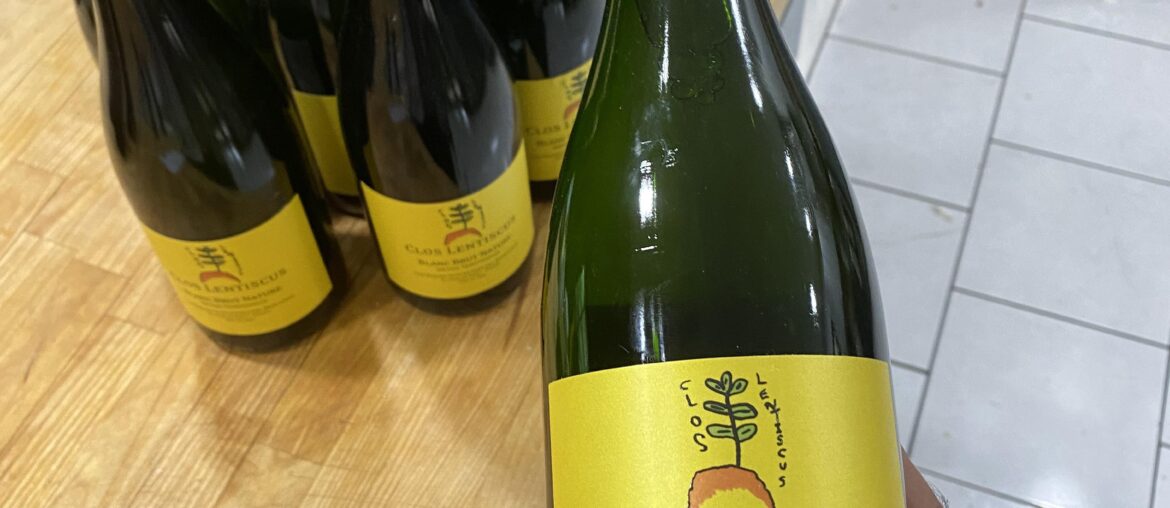 New favorite Spanish sparkling.. Clos Lentiscus Blanc Brut Nature 2014. 10/10