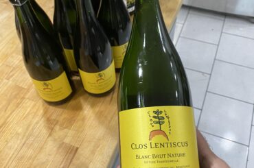 New favorite Spanish sparkling.. Clos Lentiscus Blanc Brut Nature 2014. 10/10