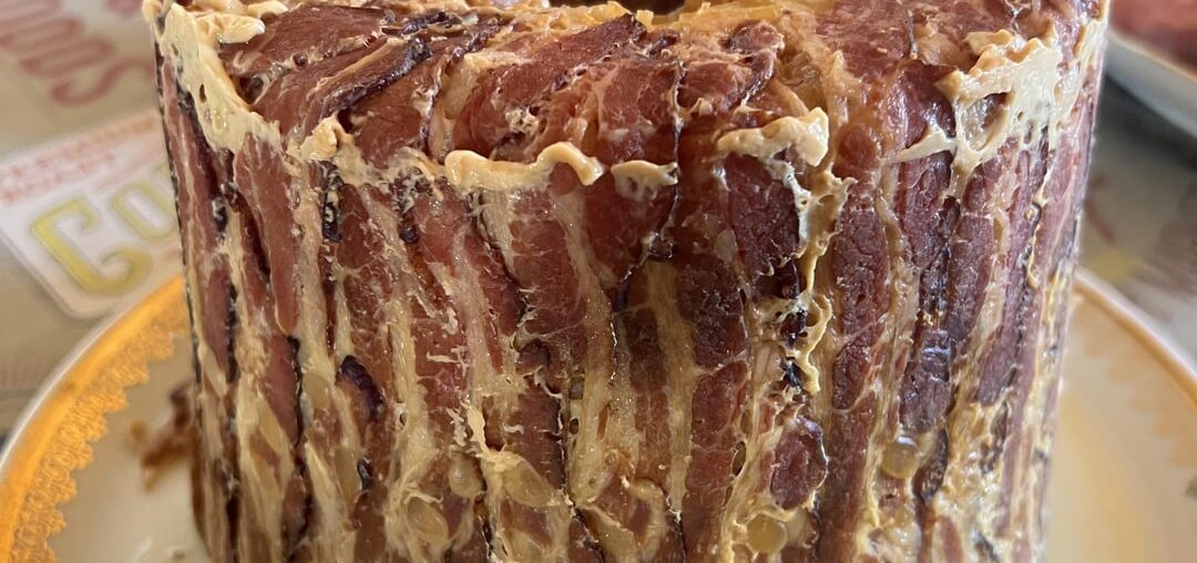 Ce midi j’ai fait un farcement.