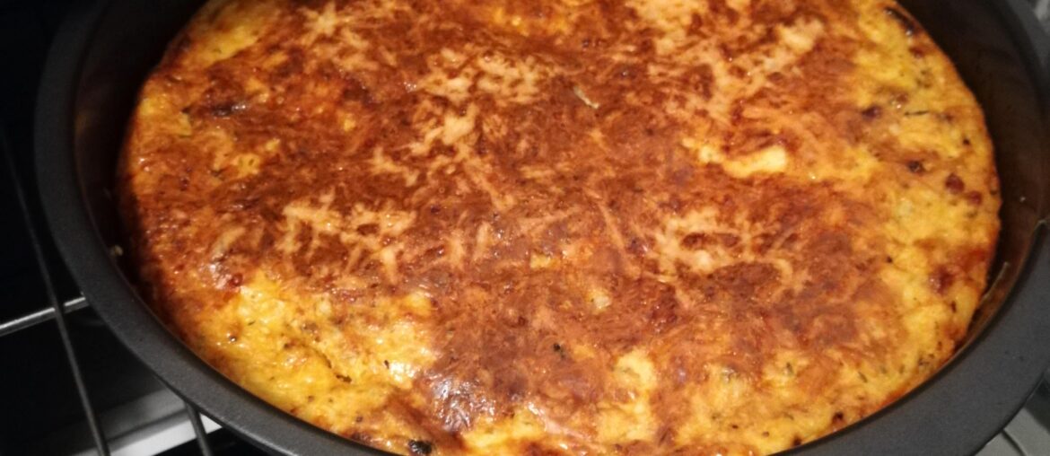 Quiche de courge spaghetti