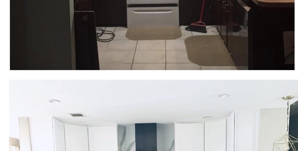 Our recent kitchen remodel mostly done ourselves!