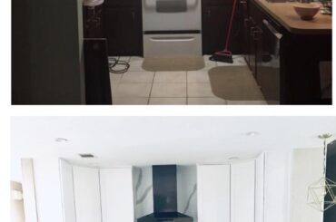 Our recent kitchen remodel mostly done ourselves!