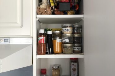 PLZ HELP!! I want to change this spice cabinet into something more efficient, any recommendations? Thank you! ❤️
