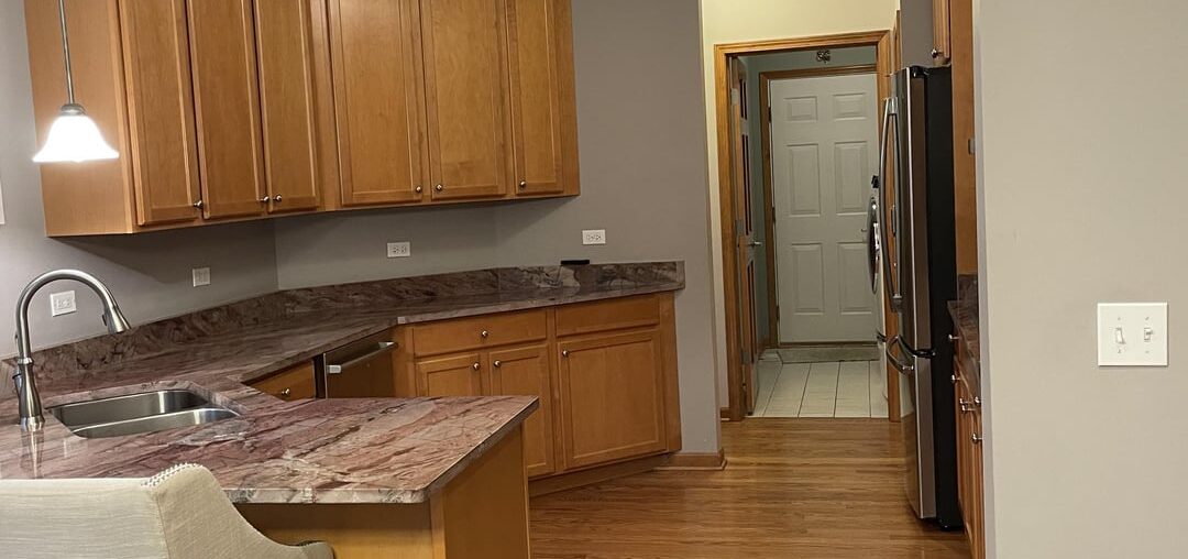 Do you think it’d look good if we painted our kitchen cabinets white?