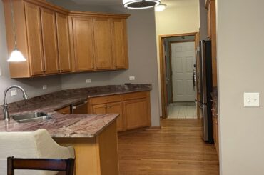 Do you think it’d look good if we painted our kitchen cabinets white?