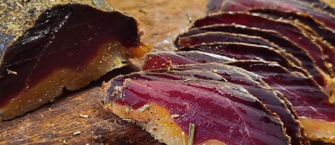 Magret de canard séché