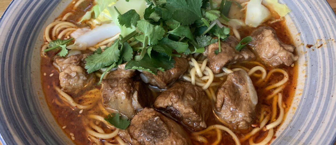 Nouilles aux travers de porc