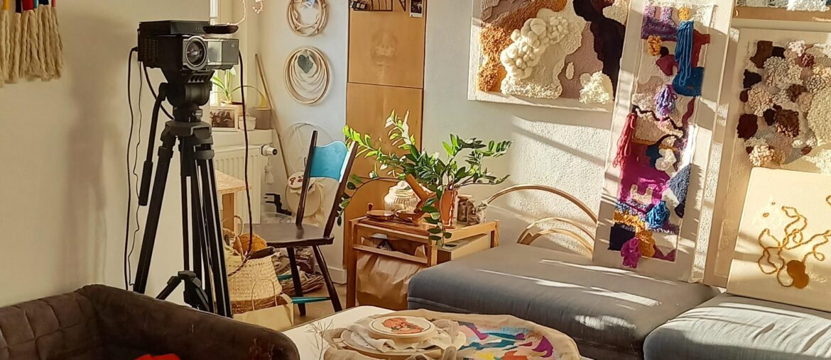 My craftroom just before the golden hour was about to hit, Poland[2250x3000]