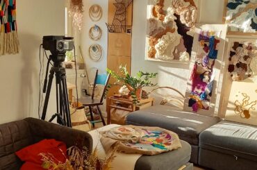 My craftroom just before the golden hour was about to hit, Poland[2250x3000]