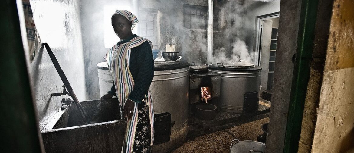 Orphanage kitchen - Sierra Leone, West Africa