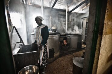 Orphanage kitchen - Sierra Leone, West Africa