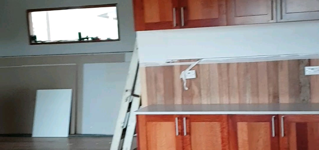 A nice sheoak kitchen I got to make