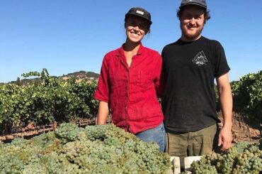 An interview with Bryn & Jeffrey, winemakers at Ellsworth Wines, who get their grapes through land stewardship, not purchases