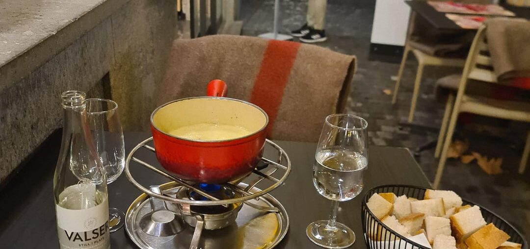 Une fondue Moitié Moitié (Zürich)