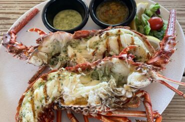 Langouste à Saint Martin - Îlet Pinel