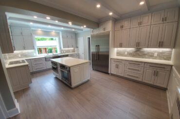 Kitchen renovation in 1939 home.