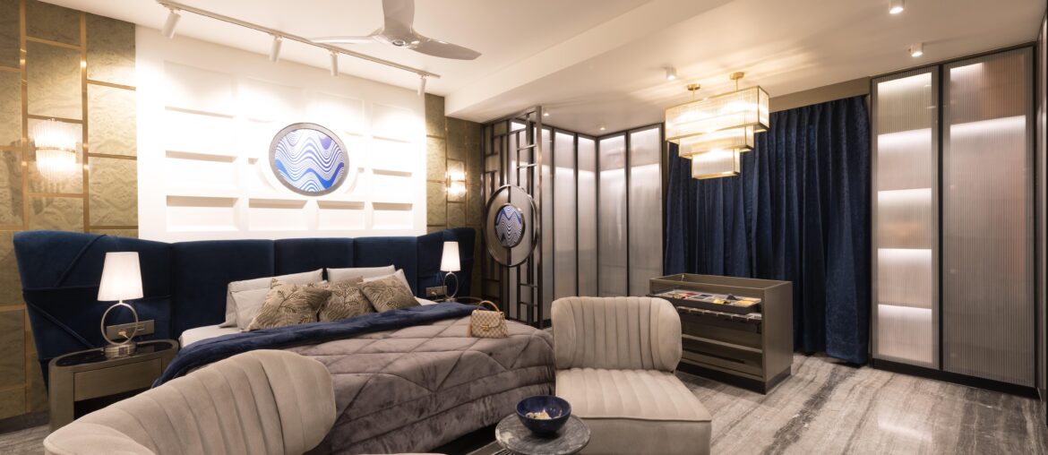 Bedroom in a recently renovated apartment in New Delhi, India [6016x4016]