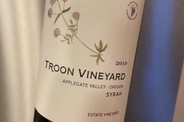 Troon Vineyard Syrah 2019, Applegate Valley, Oregon