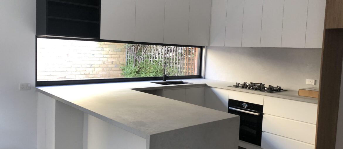 Very happy with how my client kitchens turned out! Not decorated yet of course. What do you think?