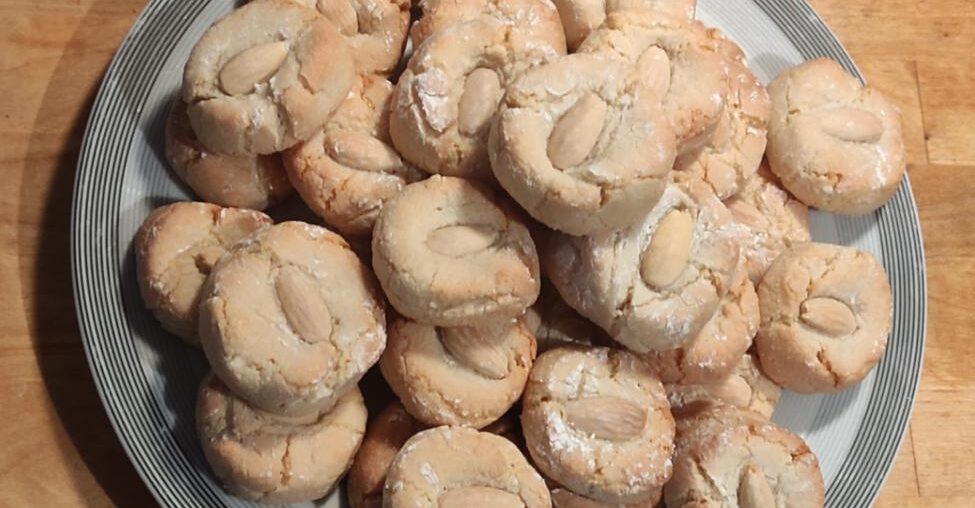 Amarettis moelleux pour la famille !