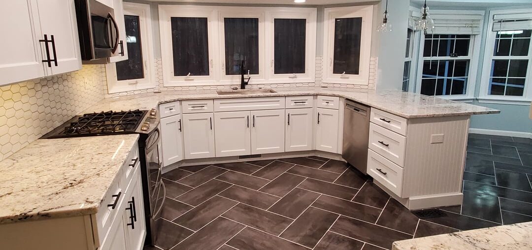 Latest remodel I did. Same footprint just removed the soffits