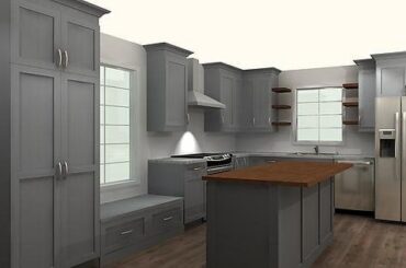 Should I go light on the island color ?