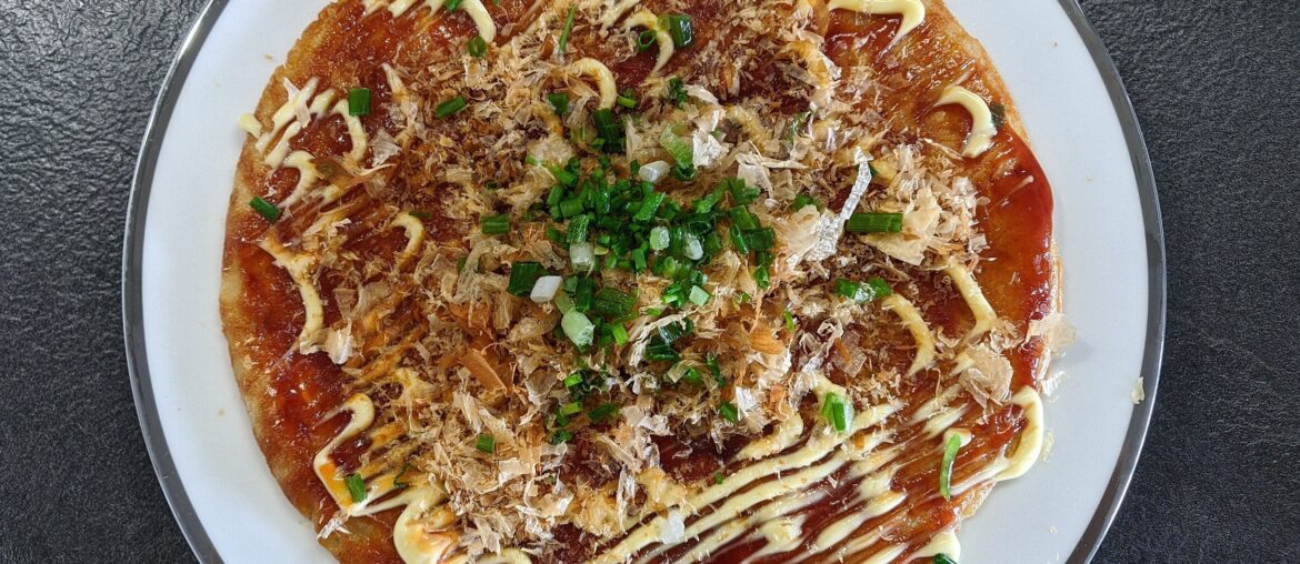 Okonomiyaki chou et jambon serrano