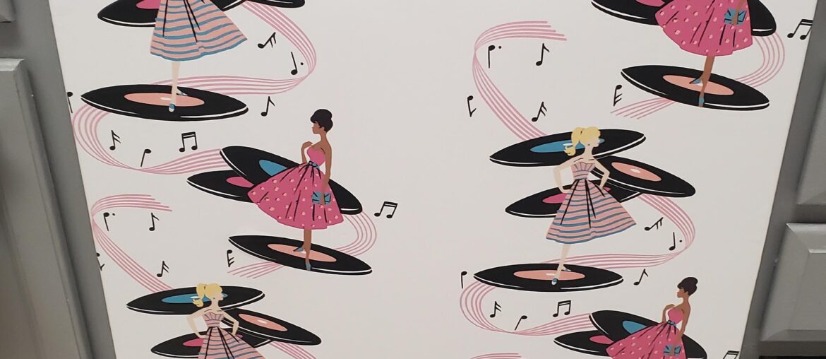 New cover for the dishwasher. I love it 💗