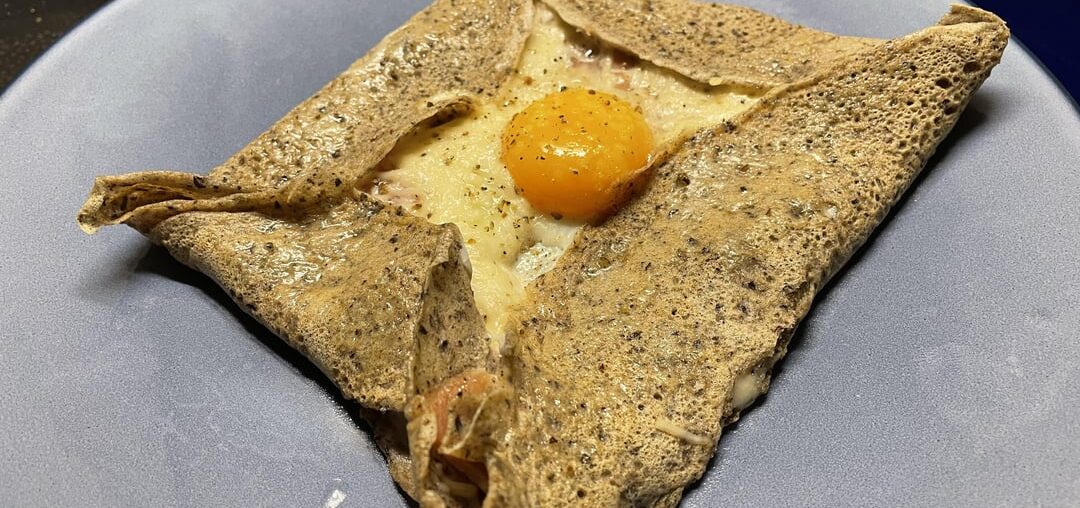 Petite galettes bretonnes pour un bon repas du soir.