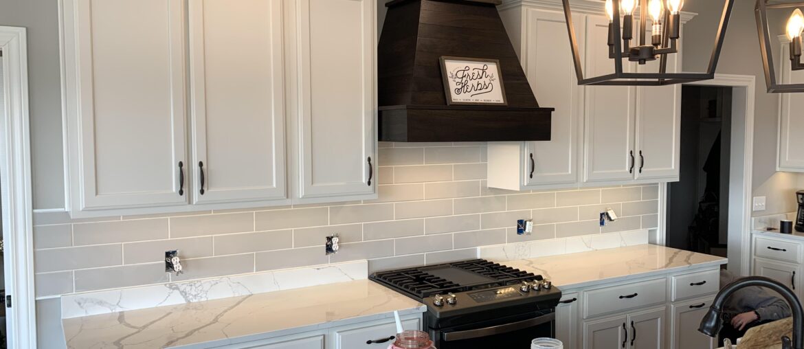 Backsplash I finished up at my house