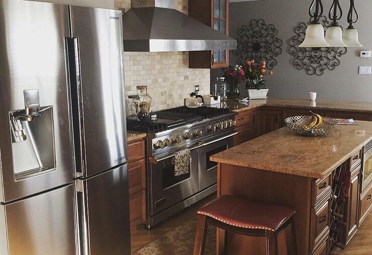 My sanctuary. Viking 60in range 10 burner